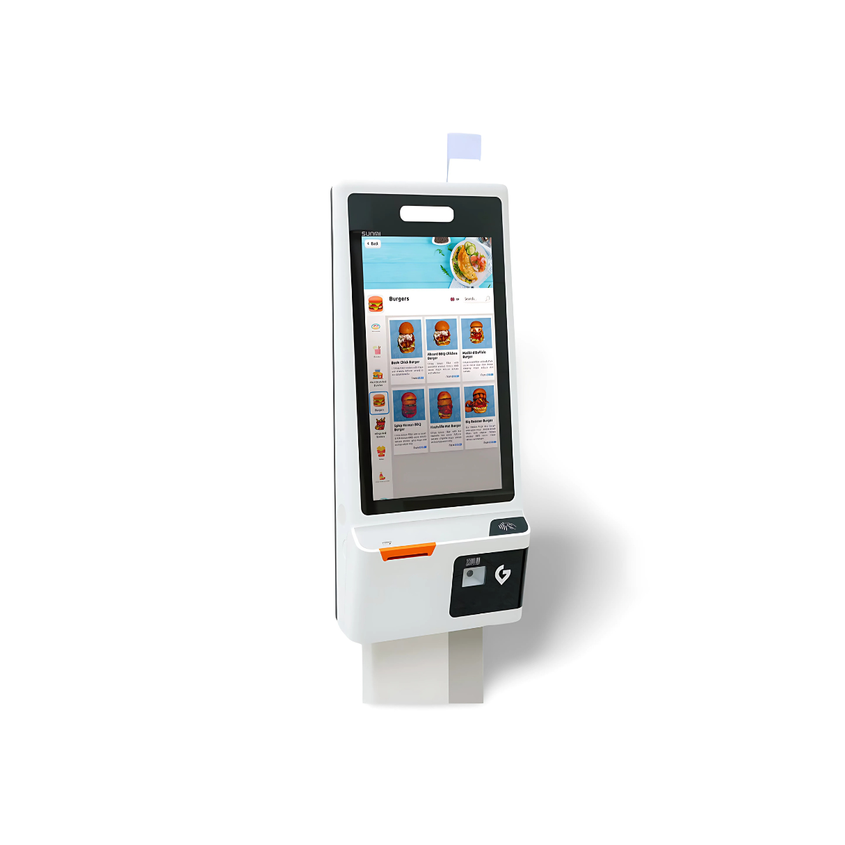 Cafe Self-Ordering Kiosk